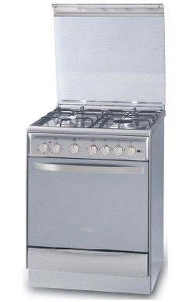 DeLonghi TGVX 664A Freestanding Gas Stainless steel cooker