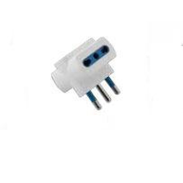 Wiva Group 31510302 Type L (IT) Type L (IT) White power plug adapter