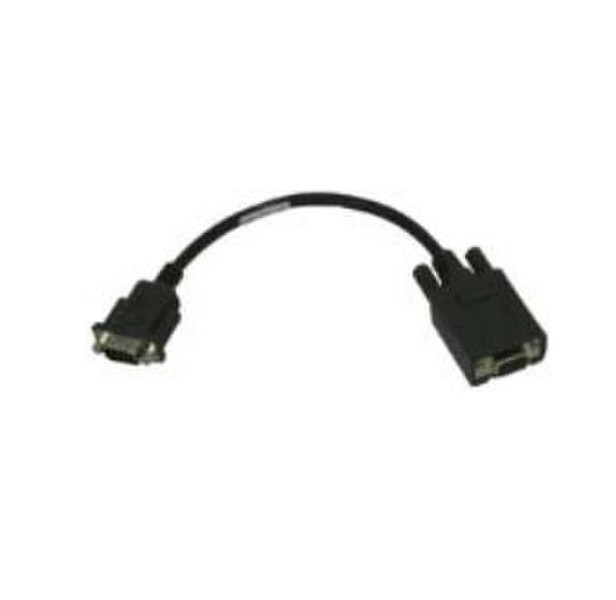 Zebra 25-157080-01R USB RS-232 Черный кабельный разъем/переходник