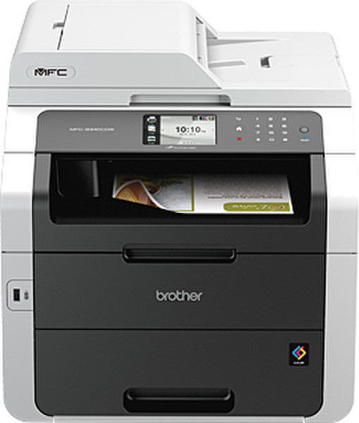 Brother MFC-9340CDW LED A4 Wi-Fi Black,White multifunctional