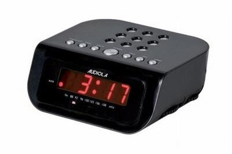 Audiola RSB-0717 Clock Black