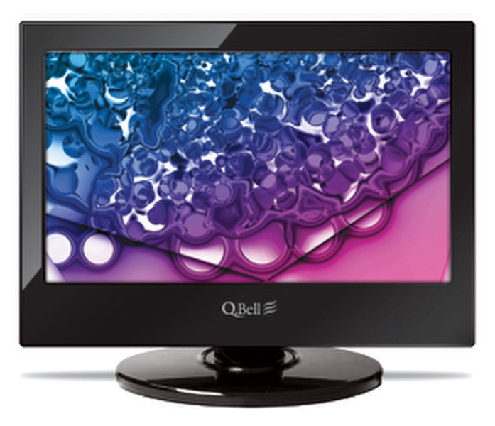 QBell Technology QXT.16KD 15.6Zoll HD Schwarz LED-Fernseher