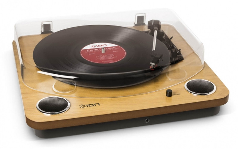 ION Audio Max LP Direct drive audio turntable Holz