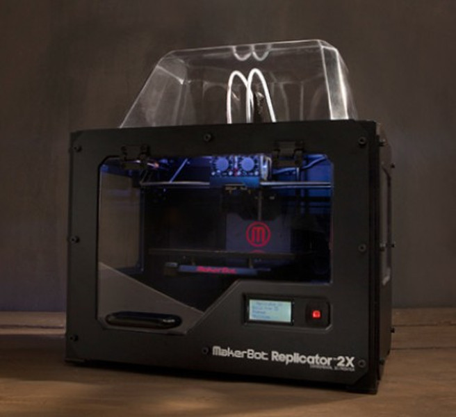 MakerBot Replicator 2X Производство методом наплавления нитей (FFF) Черный 3D-принтер