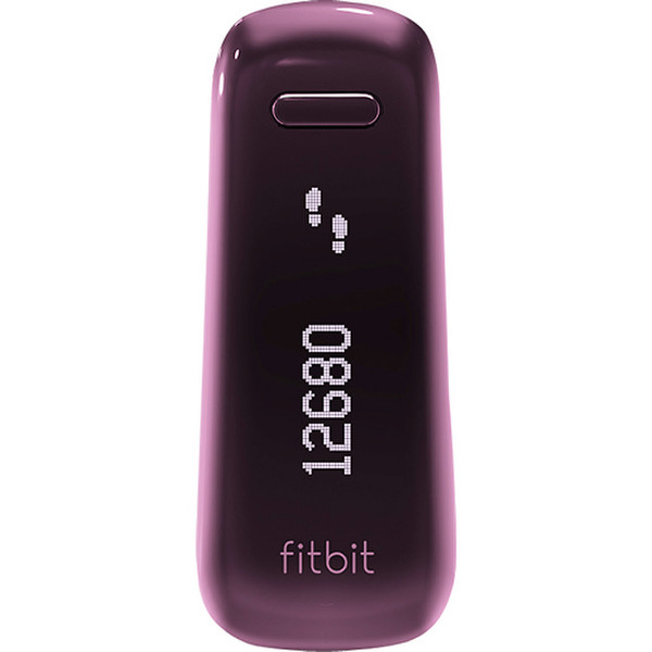 Fitbit One Clip-on activity tracker OLED Kabellos Rot