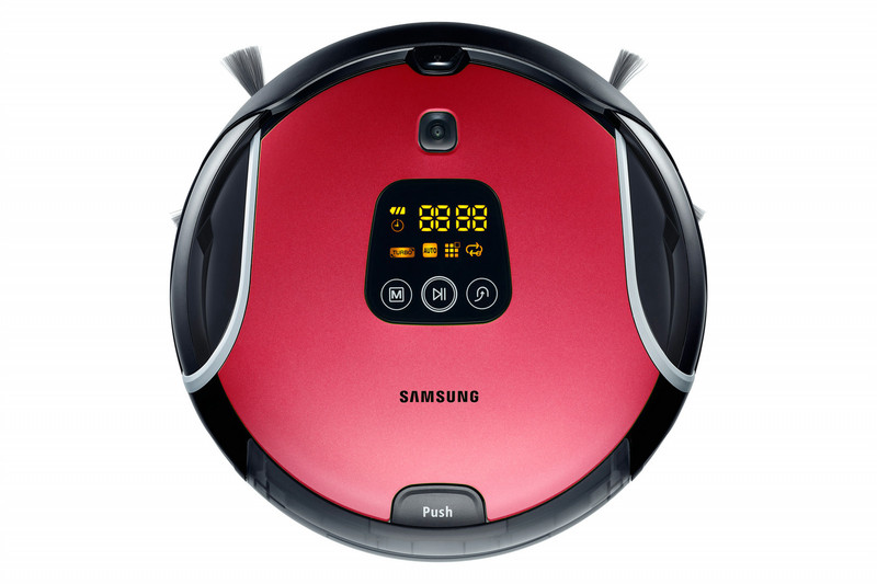 Samsung Navibot S Beutellos 0.3l Schwarz, Rot Roboter-Staubsauger
