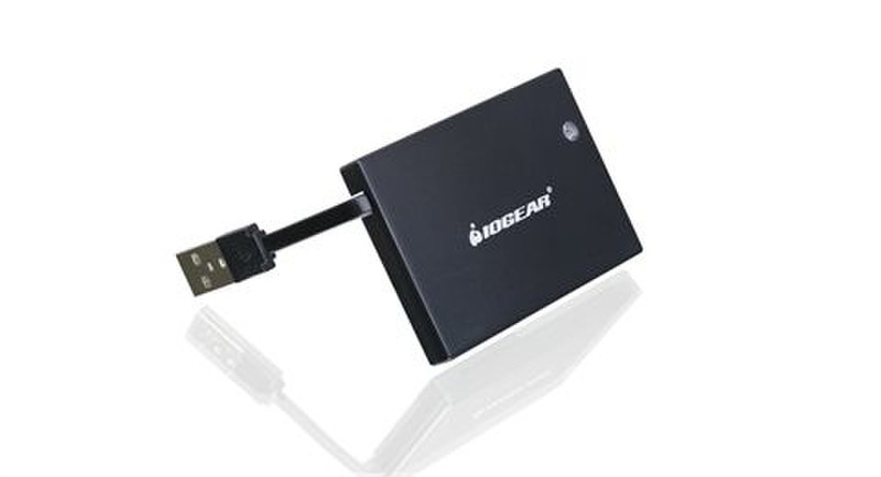 iogear GSR203 USB 2.0 Черный считыватель сим-карт