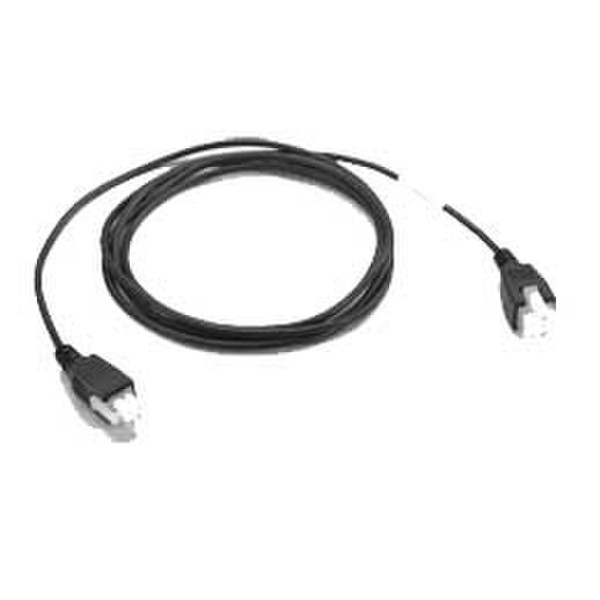 Zebra DC power cable for 4slot cradle 1.3m Black power cable