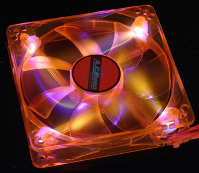 AC Ryan Blackfire4 UV LEDFan - 120mm UVOrange / 4x UV LED