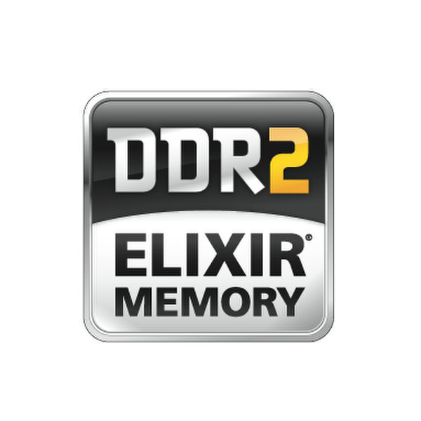 Elixir DDR2 2GB, RAM, SO-DIMM, 667MHz 2GB DDR2 667MHz memory module
