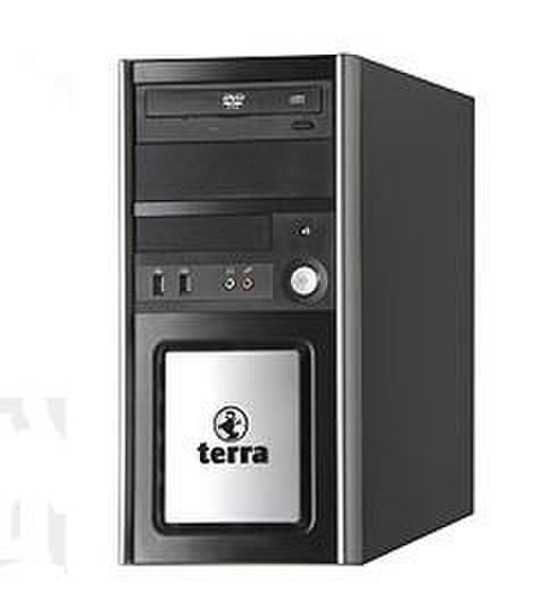 Wortmann AG TERRA PC-HOME 4000S A3400/4GB/1TB/6410D/R/W7 2.7GHz A4-3400 Micro Tower Black,Silver