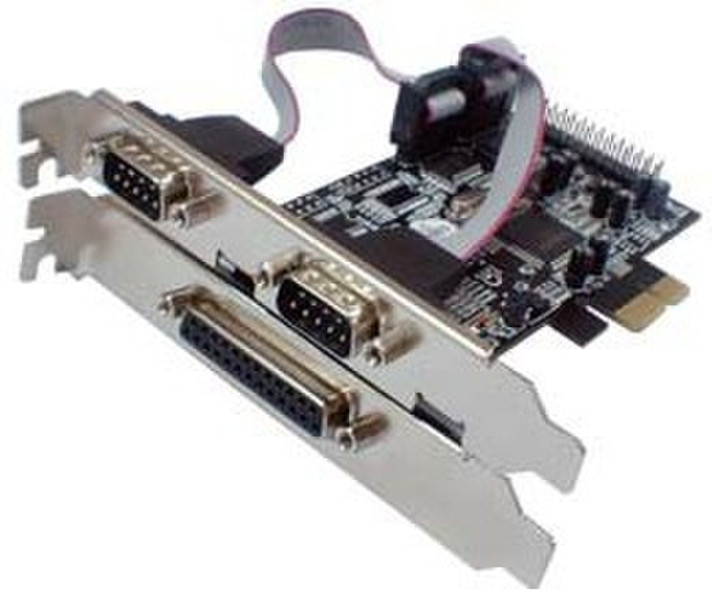 Longshine Serial & Parallel PCIe Card интерфейсная карта/адаптер