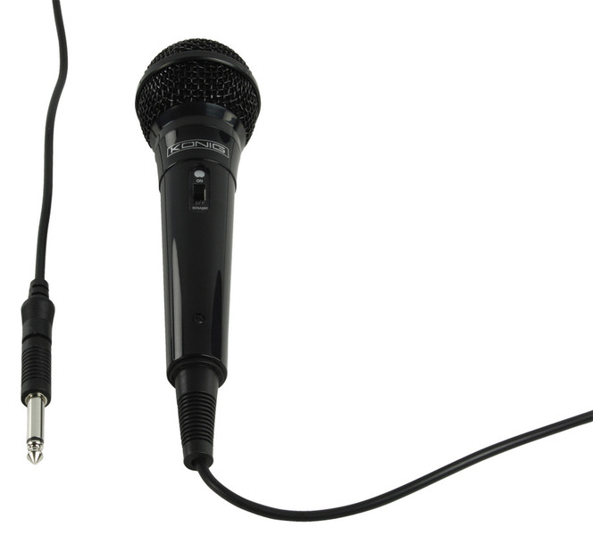 König KN-MIC11 Fixed Wire Wired Black microphone