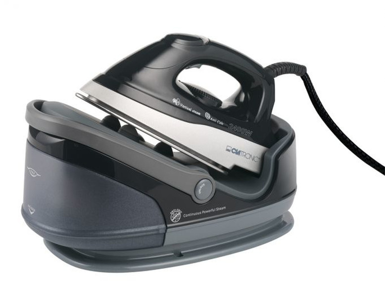 Clatronic DBS 3461 2200W Stainless steel Black steam ironing station