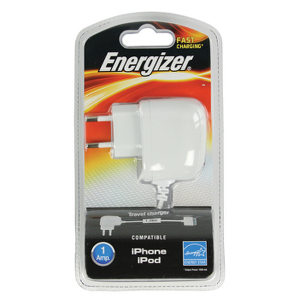 Energizer LCHECTCEUIP6 Indoor White mobile device charger