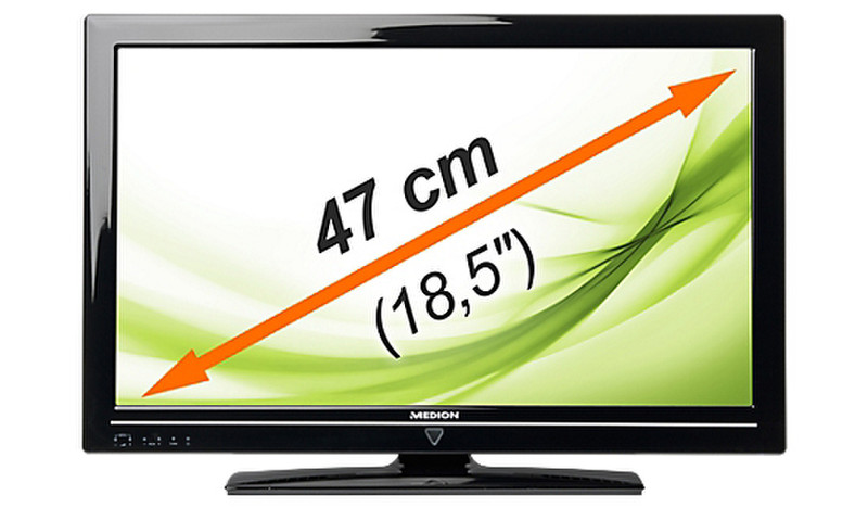 Medion P12125 18.5Zoll HD Schwarz LED-Fernseher