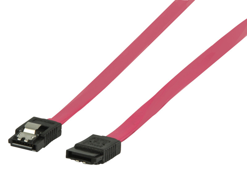 Valueline VLCP73050R05 0.5m SATA 7-pin SATA 7-pin Rot SATA-Kabel