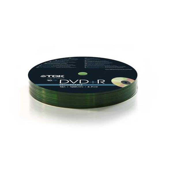 TDK T-78648 4.7GB DVD+R 10Stück(e) DVD-Rohling