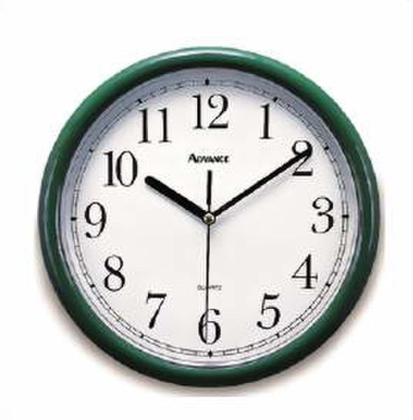 Geneva Décor Wall Quartz wall clock Circle Green,White