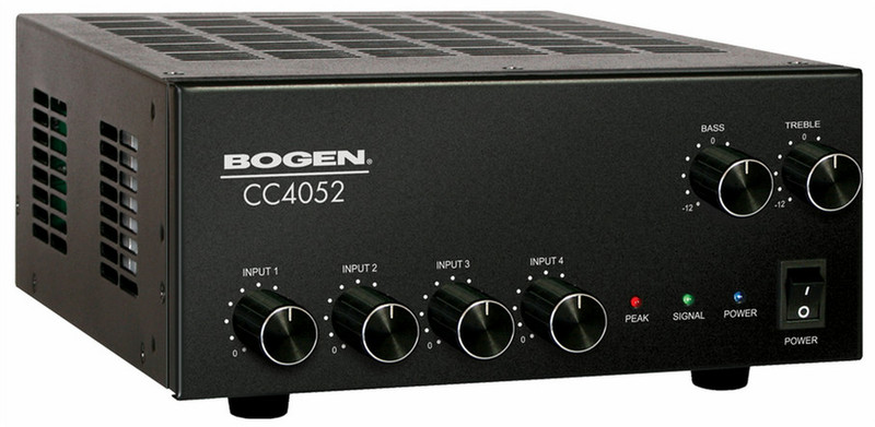 Bogen CC4052 Дома Проводная Черный усилитель звуковой частоты