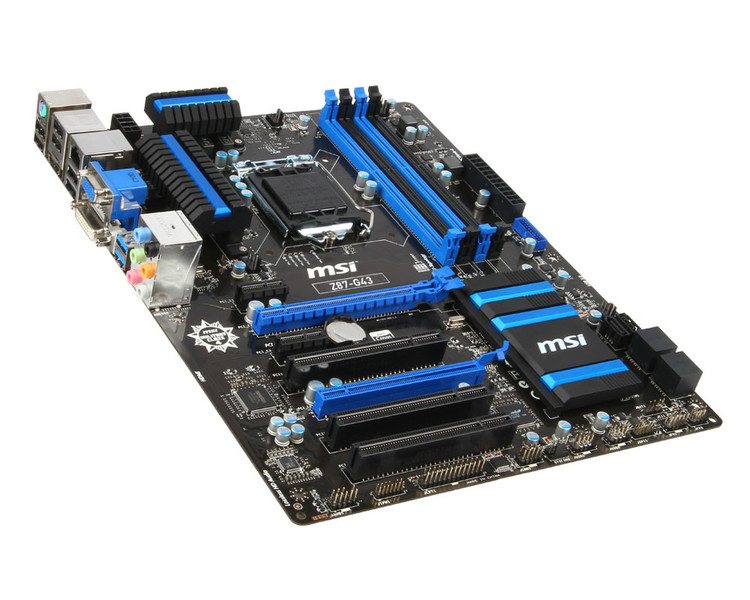 MSI Z87-G43 Intel Z87 Socket H3 (LGA 1150) ATX motherboard
