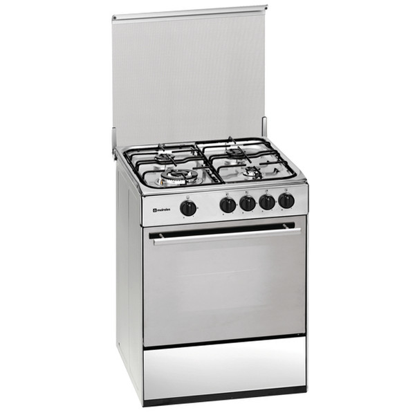 Meireles G 640 DV X Freestanding Gas hob Stainless steel cooker