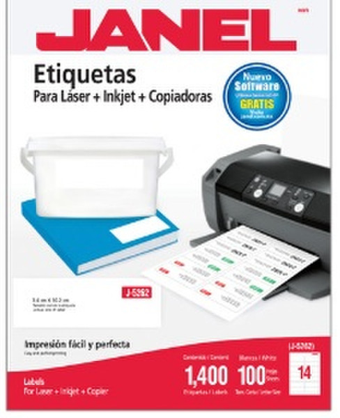 Janel 1095262101 self-adhesive label