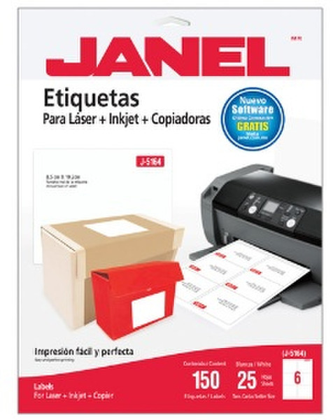 Janel 1085164101 self-adhesive label