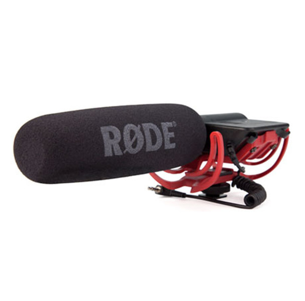 Rode VideoMic Rycote Digital camera microphone Verkabelt Schwarz