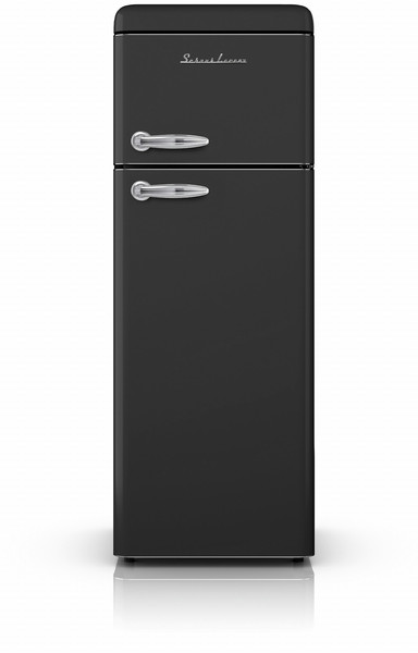 Schaub Lorenz SL208B DD freestanding 168L 40L A+ Black fridge-freezer