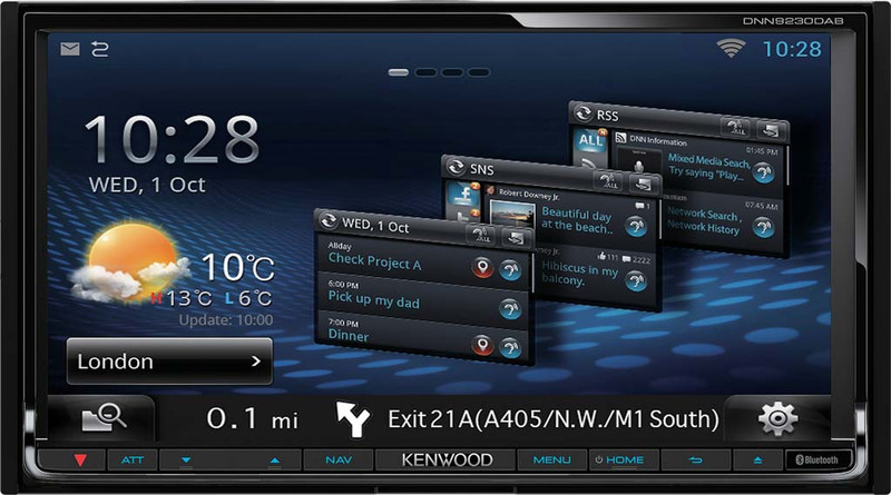 Kenwood Electronics DNN9230DAB Fixed 6.95