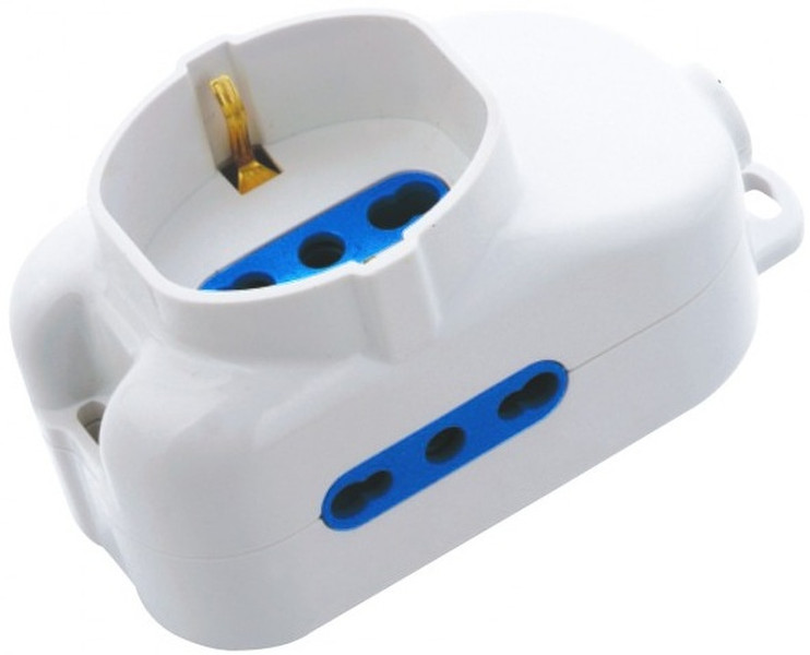 Techly Power Strip 2 Italian / 1 Schuko IUPS-PCP-2I1S