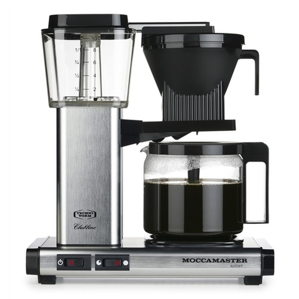 Moccamaster KBG741 AO Drip coffee maker 1.25L 10cups Silver