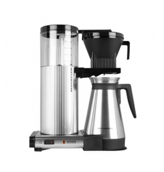 Moccamaster CDGT 10 Thermo freestanding Manual Drip coffee maker 1.25L 10cups Black,Silver