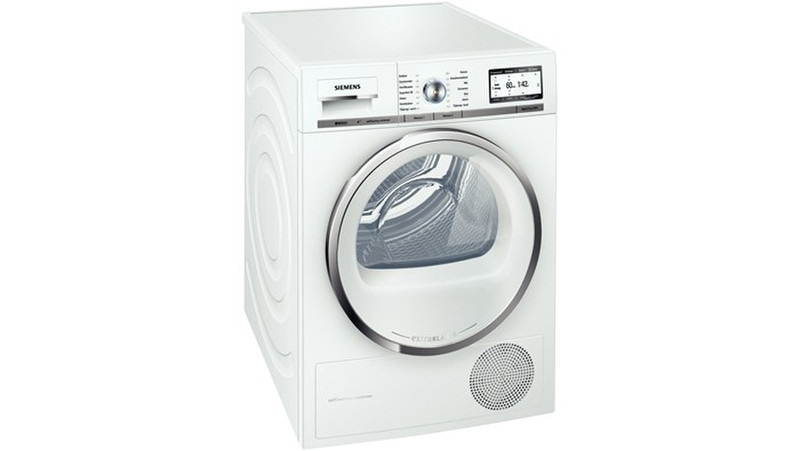 Siemens WT47Y780NL freestanding Front-load 8kg A++ White tumble dryer