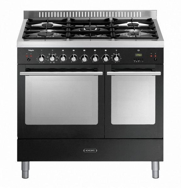 Pelgrim NF950BANTA Отдельностоящий Gas hob Черный кухонная плита