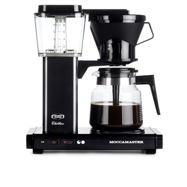 Moccamaster KB 741 freestanding Manual Drip coffee maker 1.25L 10cups Black