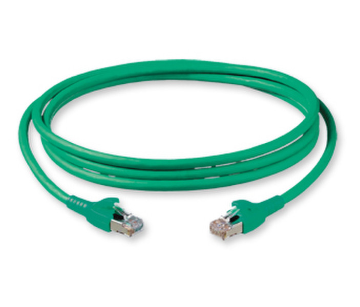 Avaya 700170012 5м Cat5 Зеленый сетевой кабель