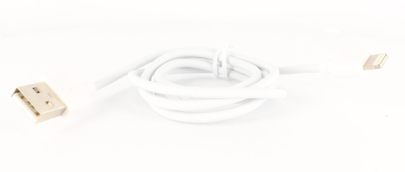 SWISS CHARGER SCC10003 1м USB A Lightning Белый кабель USB