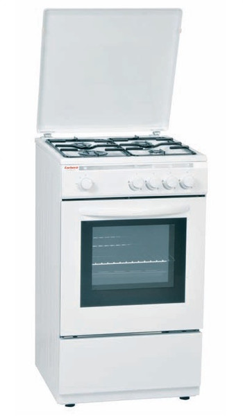 Corbero CC4GB50W Freestanding Gas hob White cooker
