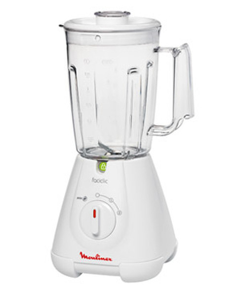 Moulinex 7702528300169 Tabletop blender White 2L 500W blender