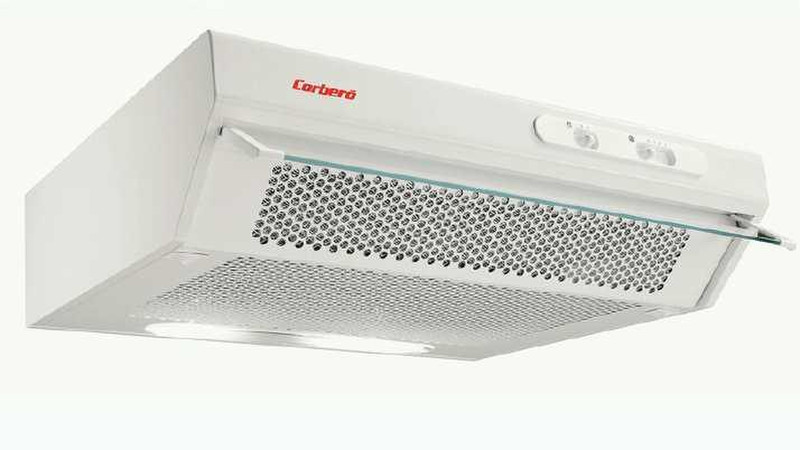 Corbero CCC60W Semi built-in (pull out) 350m³/h White cooker hood