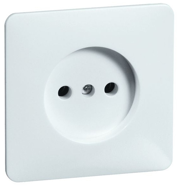 PEHA 00406821 White socket-outlet