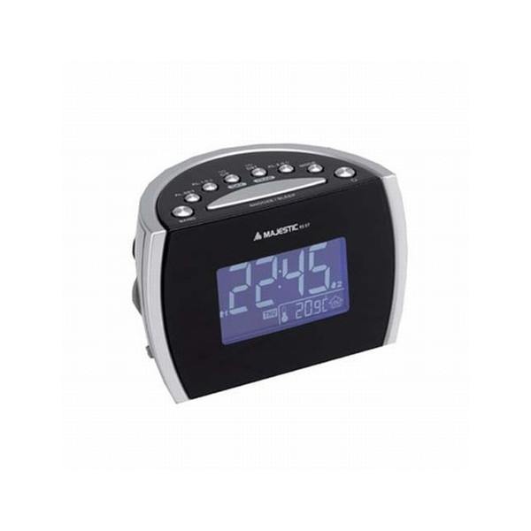 New Majestic RS-97 Clock Analog Silver