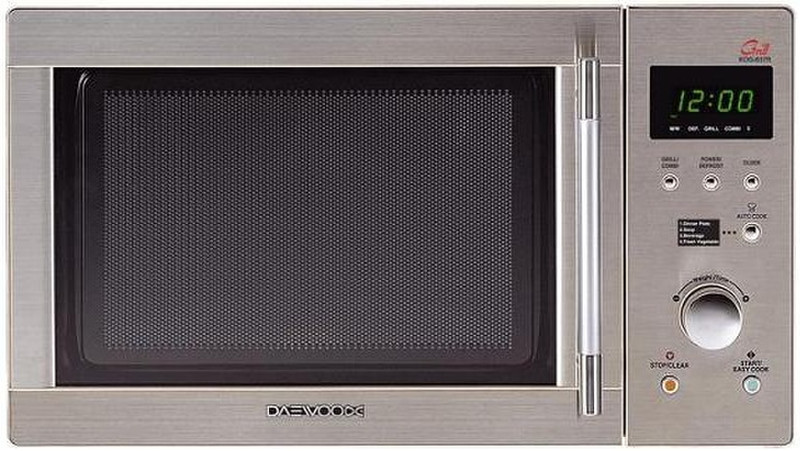 Daewoo KOG-637 RS Countertop 20L 800W Stainless steel