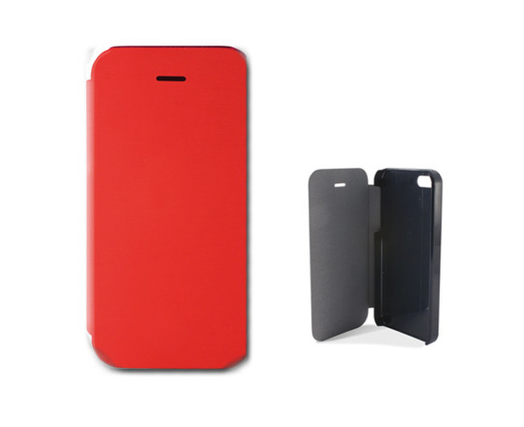 Ksix B0914FU81RJ Folio Black,Red mobile phone case