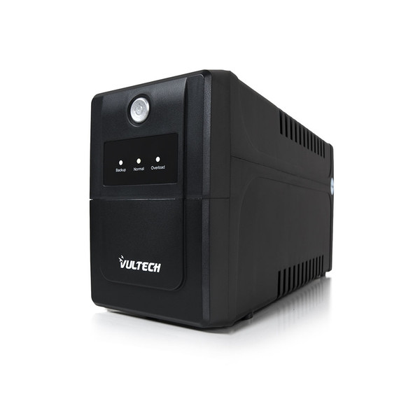 Vultech GS-1200VA 1200VA 3AC outlet(s) Compact Black,Grey uninterruptible power supply (UPS)