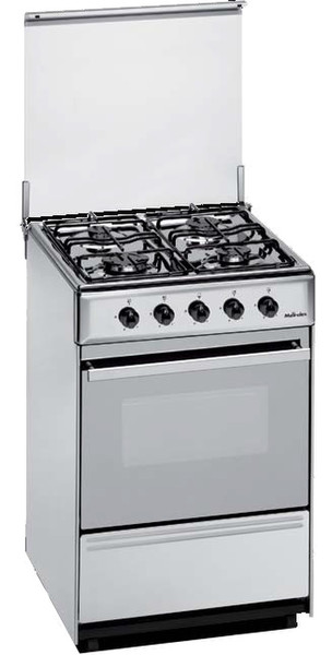 Meireles G 2540 V ME TE W Freistehend Gas hob Weiß Küchenherd