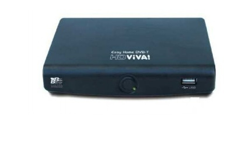 Best Buy DVB-T HD VIVA Cable Full HD Black TV set-top box