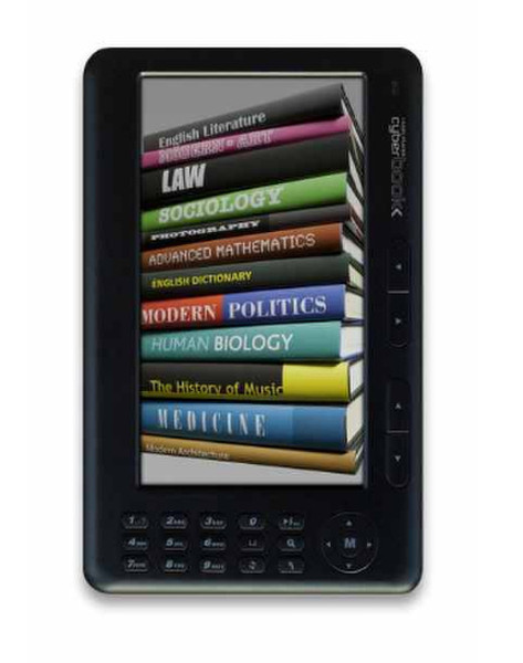 Best Buy Cyber Book 7" 2GB Black e-book reader